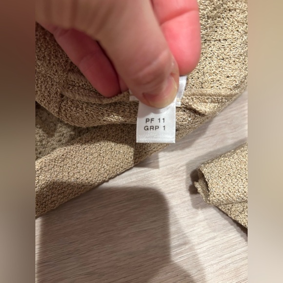 ST JOHN Women's Tan Knit Blazer / Size 4 / - Picture 11 of 12